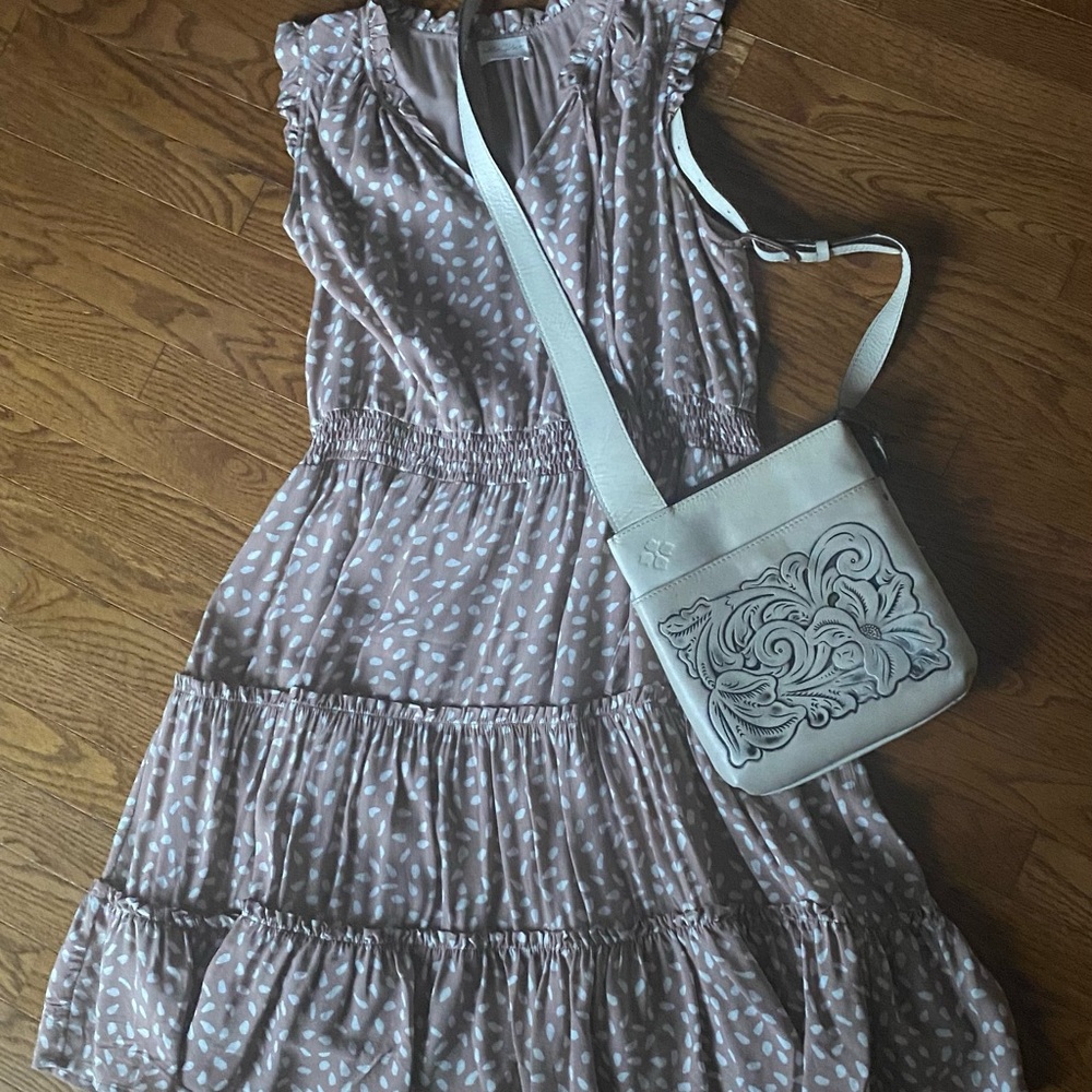 Patricia Nash Stipes Crossbody